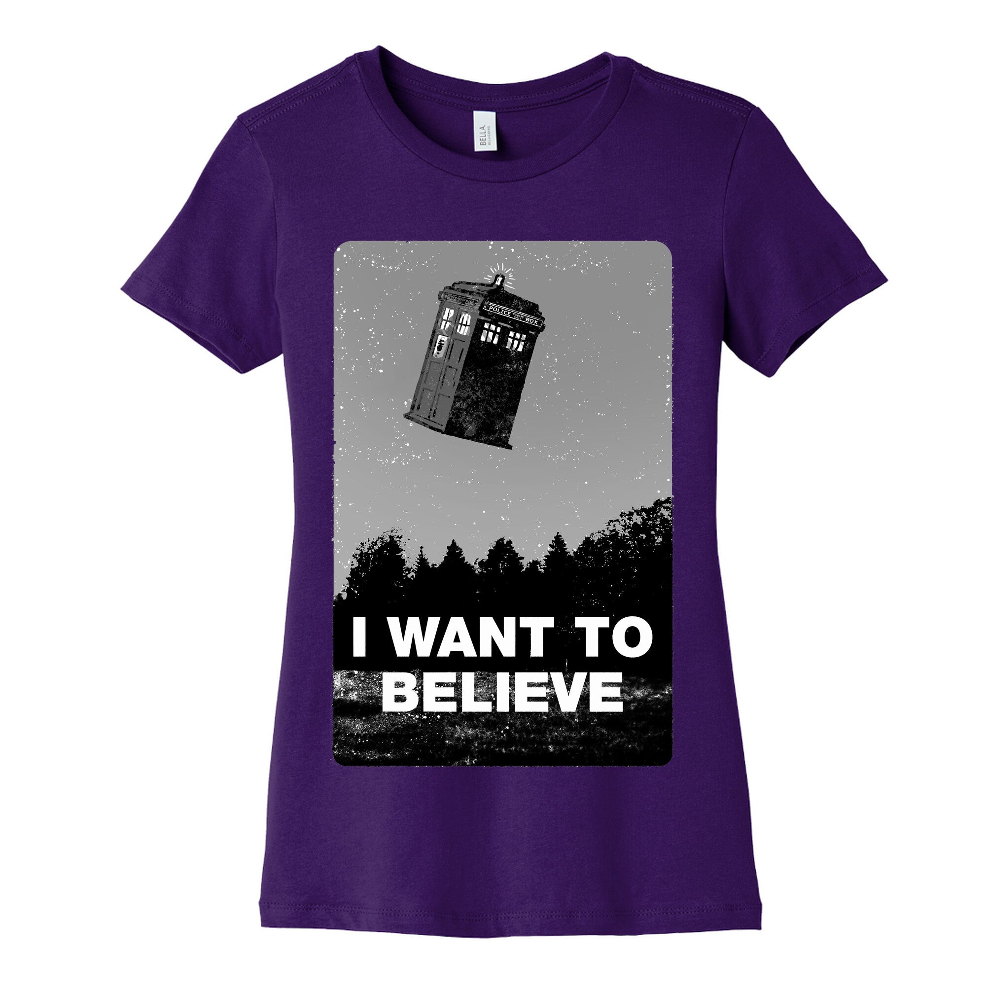I Want To Believe (doctor who) Women's Cotton Tee